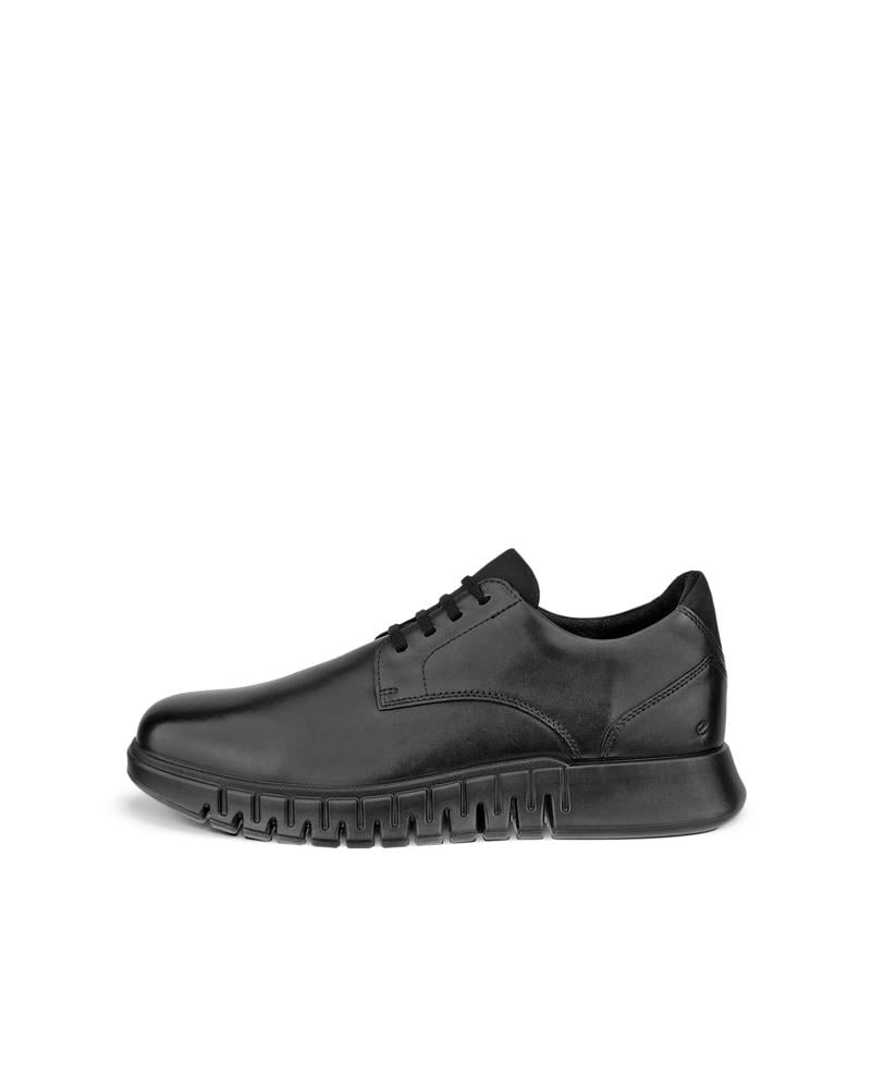 BLACK ECCO GRUUV STUDIO M DERBY