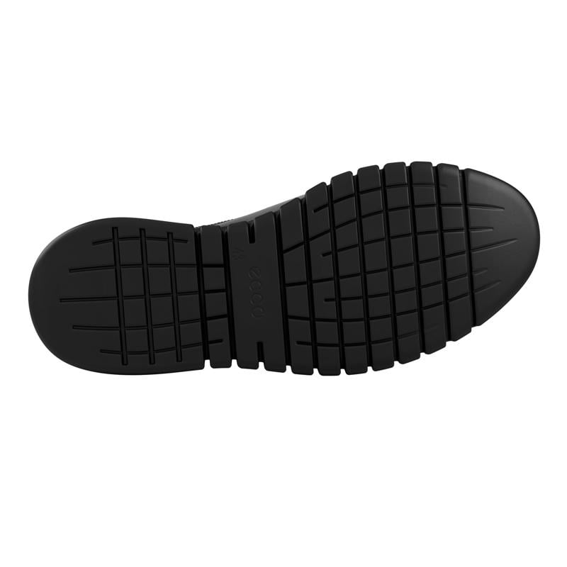 BLACK ECCO GRUUV STUDIO M DERBY