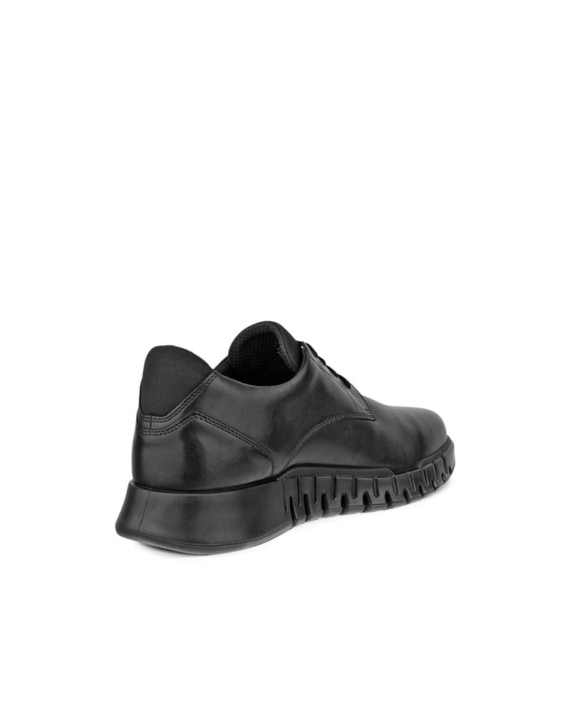 BLACK ECCO GRUUV STUDIO M DERBY