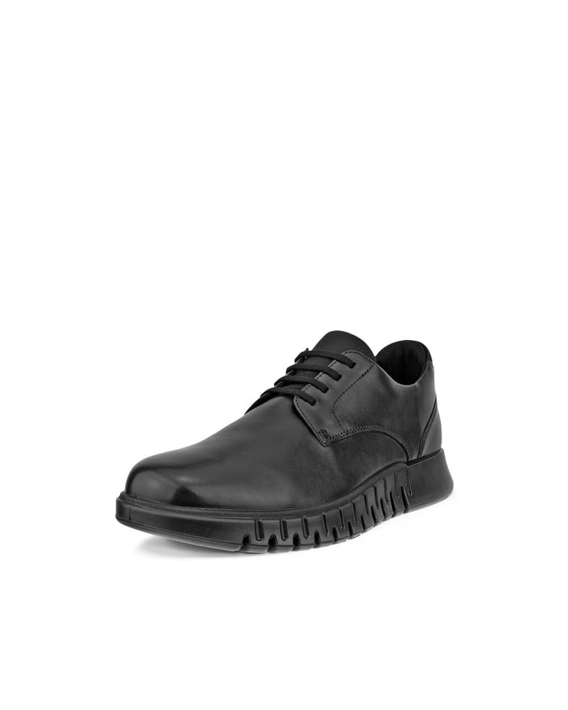 BLACK ECCO GRUUV STUDIO M DERBY