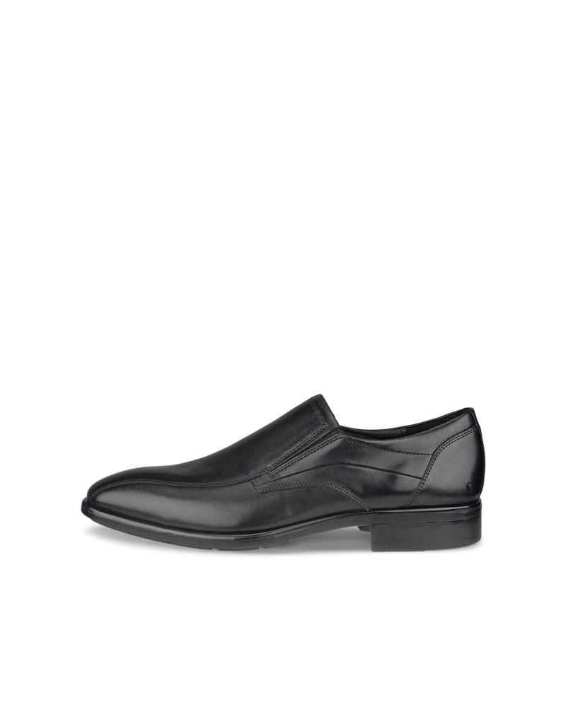 BLACK ECCO CITYTRAY SLIP-ON BIKE TOE