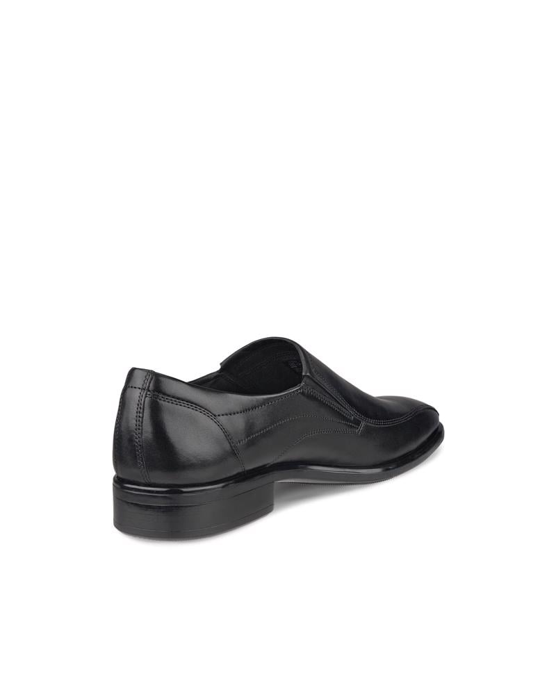 BLACK ECCO CITYTRAY SLIP-ON BIKE TOE