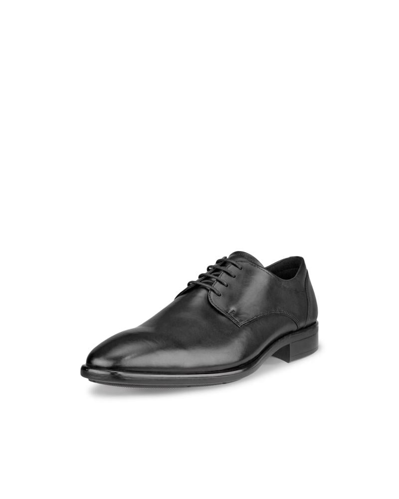BLACK ECCO CITYTRAY DERBY SHOE