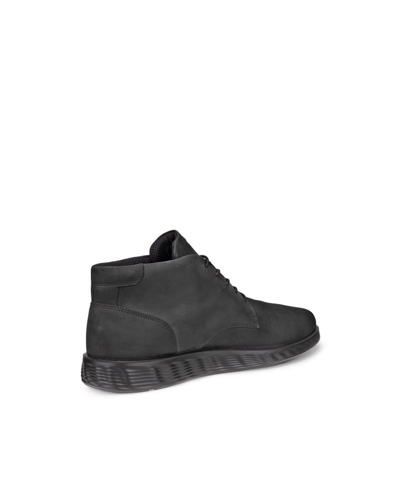 BLACK ECCO S LITE HYBRID M MID BOOT