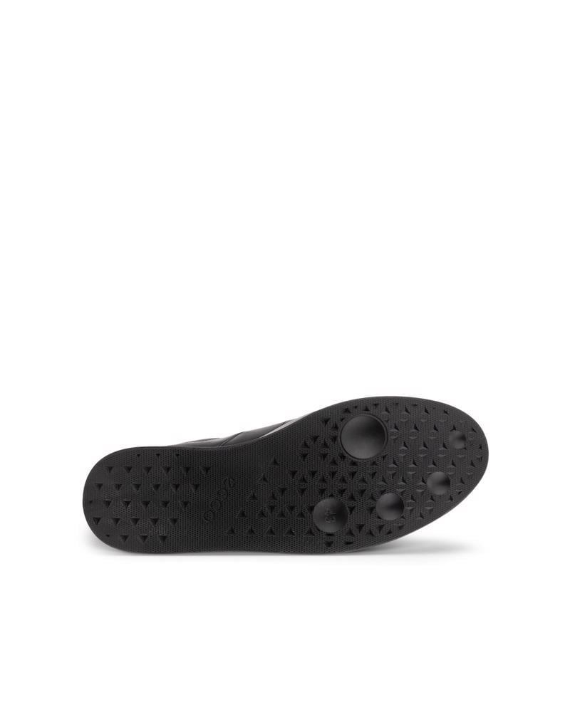 BLACK ECCO STREET LITE M SNEAKER LEA
