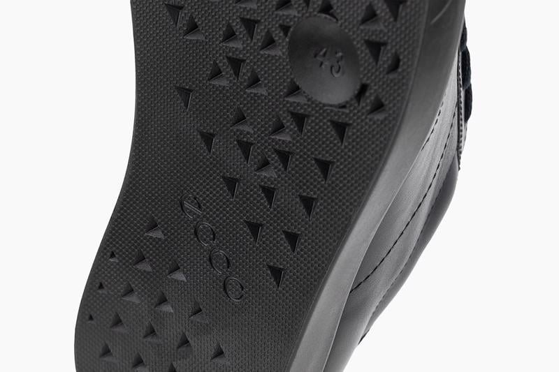 BLACK ECCO STREET LITE M SNEAKER LEA
