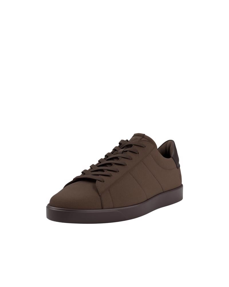 WALNUT ECCO STREET LITE M SNEAKER LEA