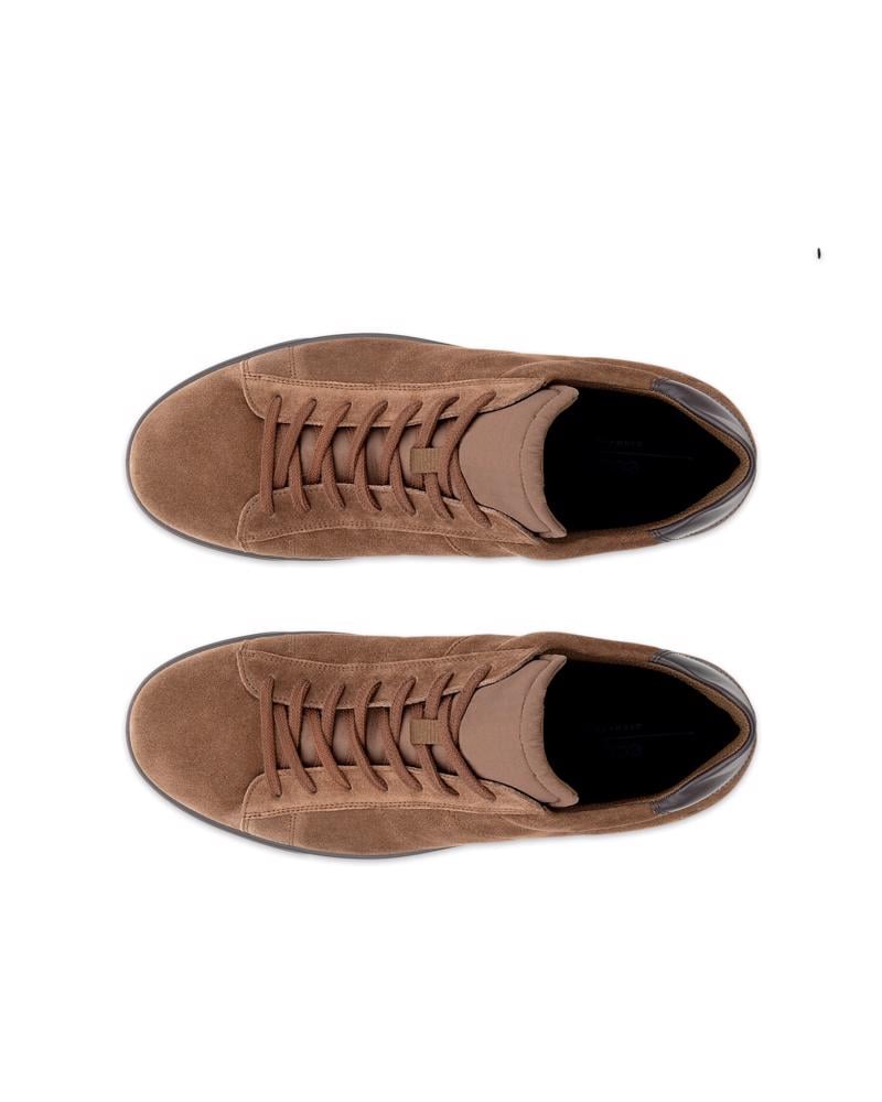 WALNUT ECCO STREET LITE M SNEAKER LEA