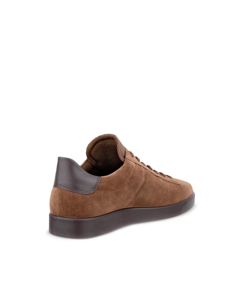 WALNUT ECCO STREET LITE M SNEAKER LEA