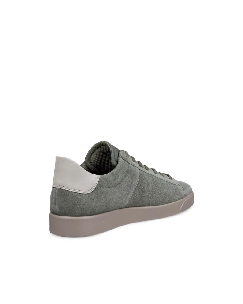 Green ECCO STREET LITE M SNEAKER LEA