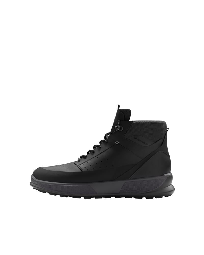 BLACK ECCO BYWAY 2.0 WP ANKLE BOOT