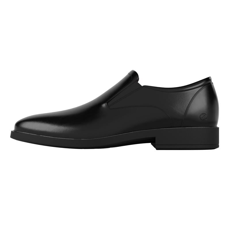 BLACK ECCO METRO MILAN M SLIP-ON