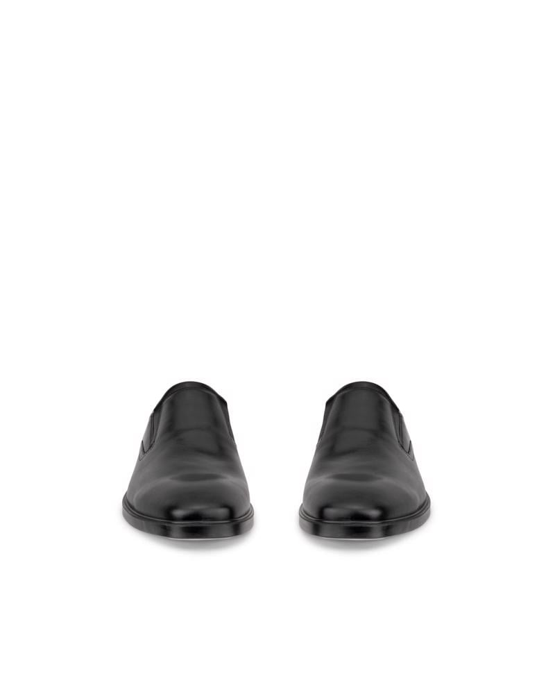 BLACK ECCO METRO MILAN M SLIP-ON