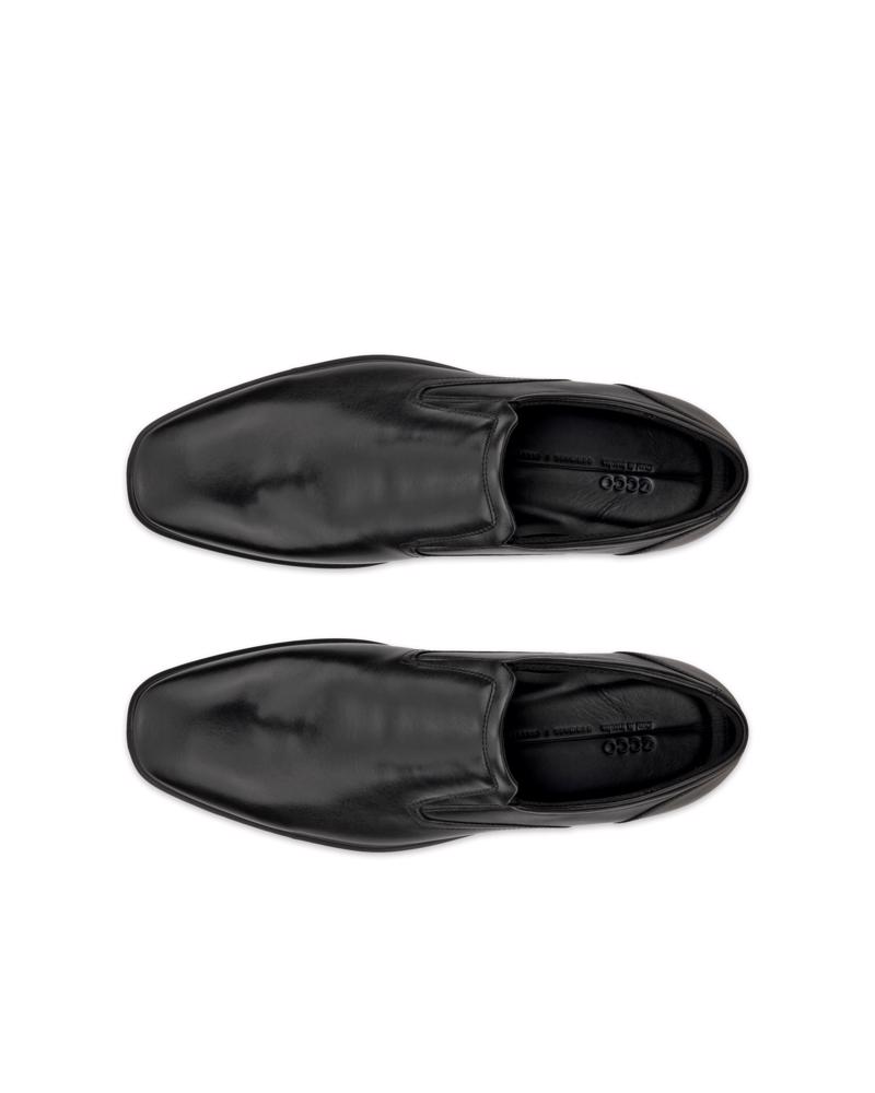 BLACK ECCO METRO MILAN M SLIP-ON