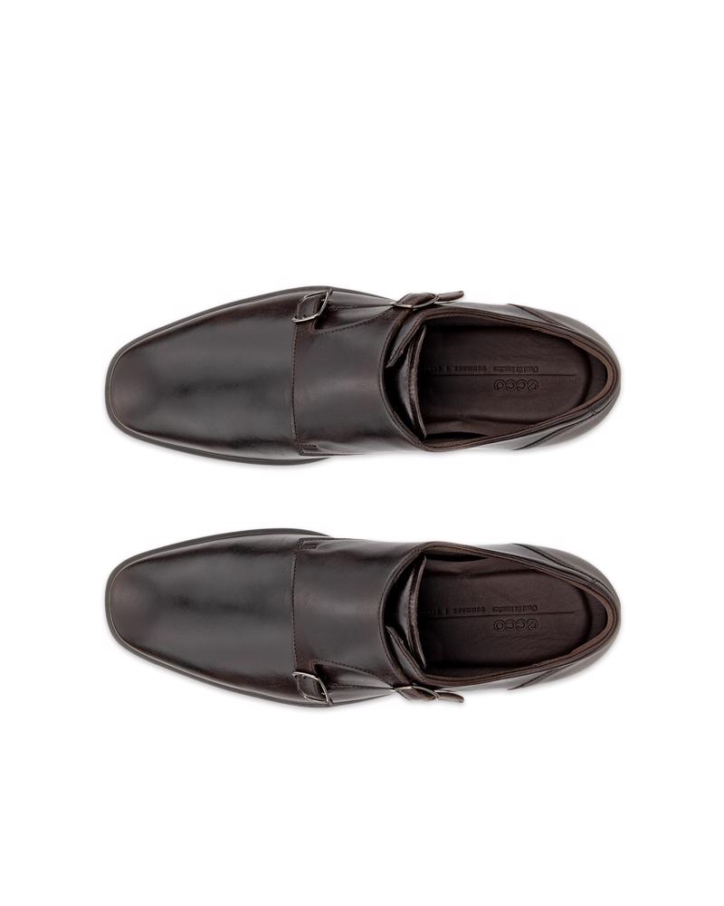 Brown ECCO METRO MILAN M DOUBLE MONK