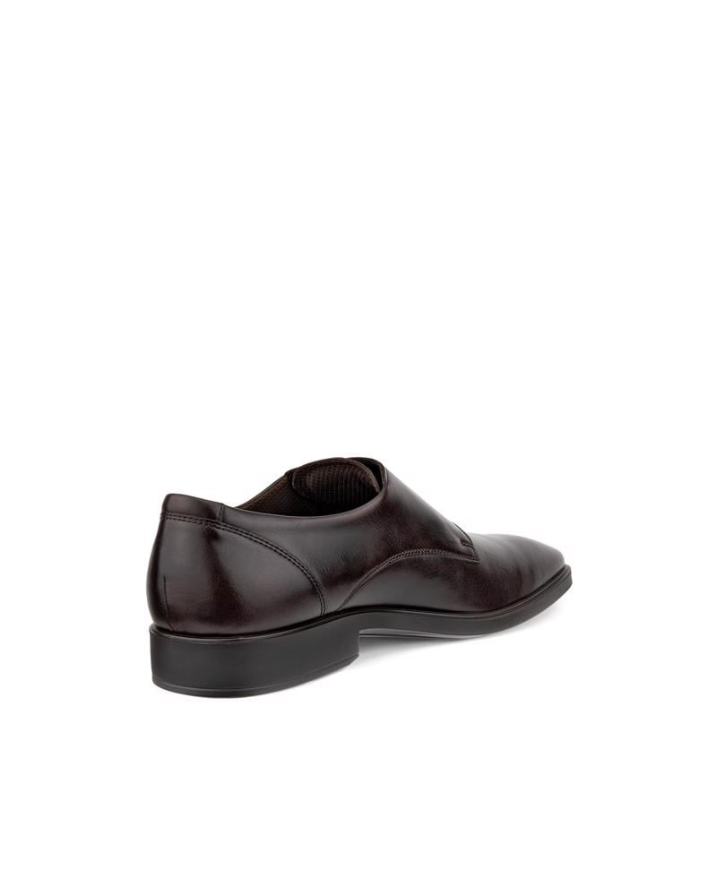 Brown ECCO METRO MILAN M DOUBLE MONK