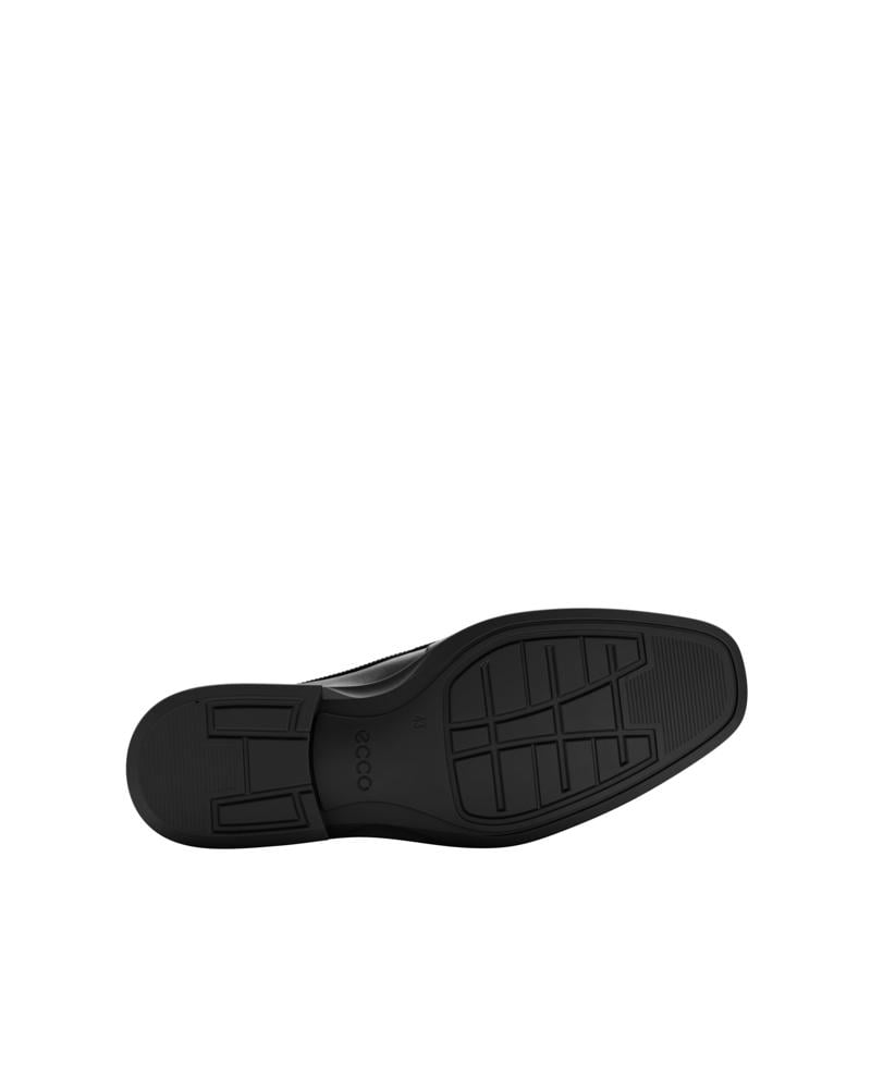 BLACK ECCO METRO MILAN M  LOAFER
