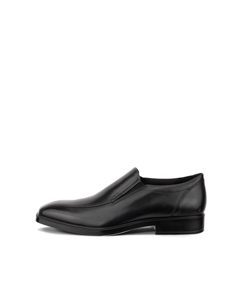 BLACK ECCO METRO MILAN M SLIP-ON