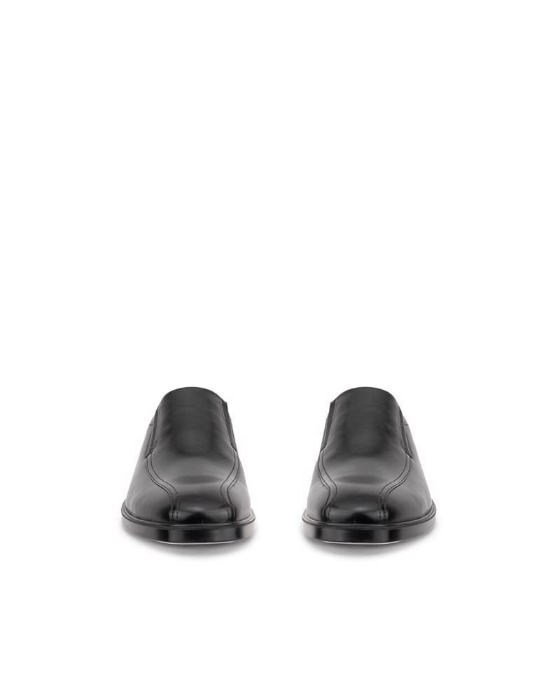 BLACK ECCO METRO MILAN M SLIP-ON