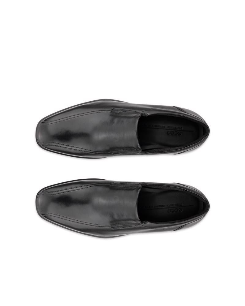 BLACK ECCO METRO MILAN M SLIP-ON