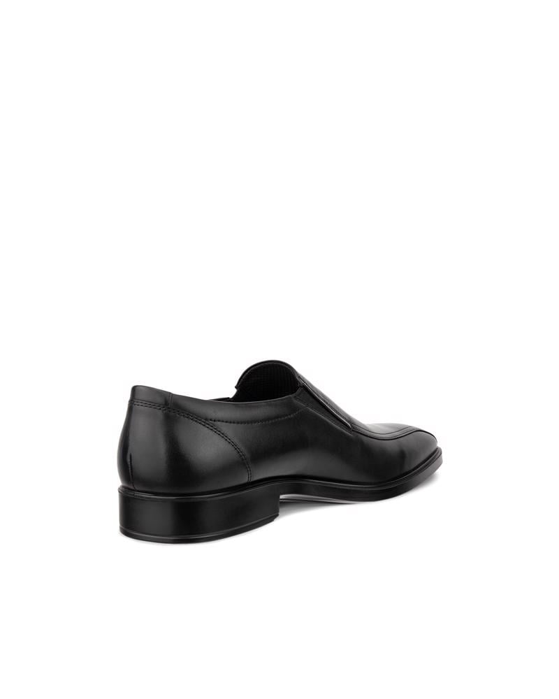 BLACK ECCO METRO MILAN M SLIP-ON