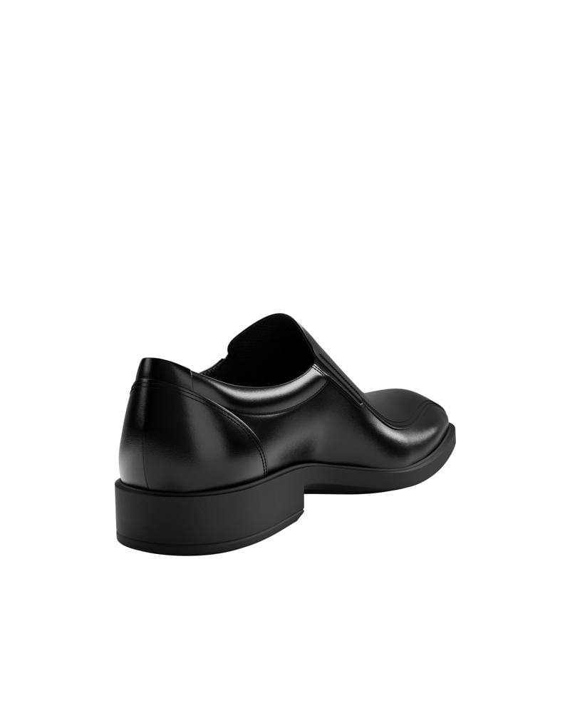 BLACK ECCO METRO MILAN M SLIP-ON