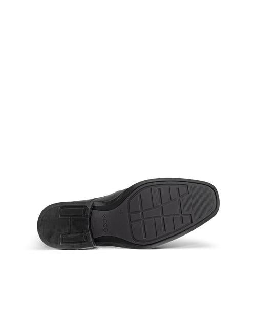BLACK ECCO METRO MILAN DERBY MOC TOE