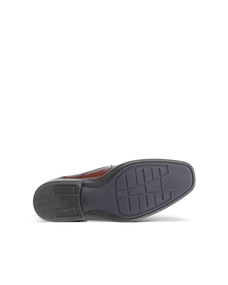 Brown ECCO METRO MILAN DERBY MOC TOE