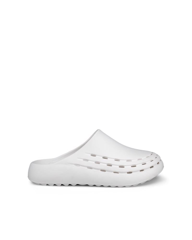 White ECCO COZMO CLOG
