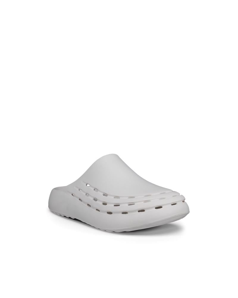 White ECCO COZMO CLOG