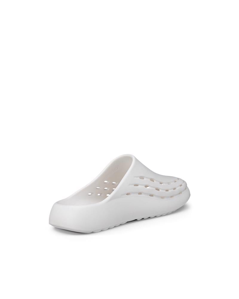 White ECCO COZMO CLOG