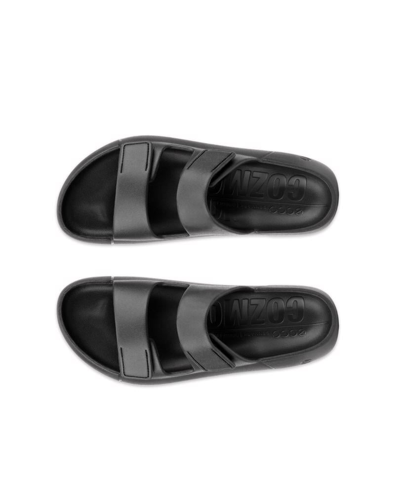 BLACK ECCO COZMO EVA 2-STRAP