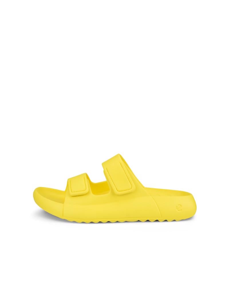 Yellow ECCO COZMO EVA 2-STRAP