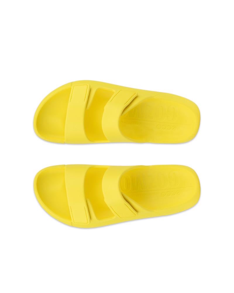 Yellow ECCO COZMO EVA 2-STRAP