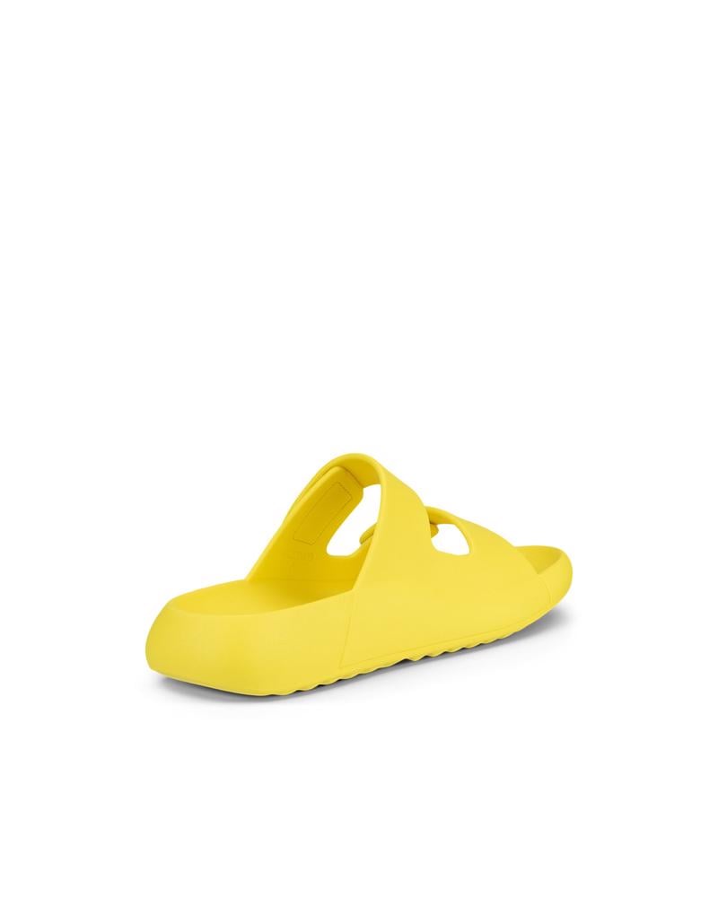 Yellow ECCO COZMO EVA 2-STRAP
