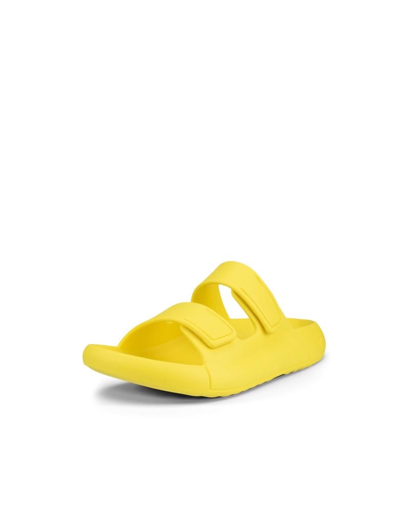 Yellow ECCO COZMO EVA 2-STRAP