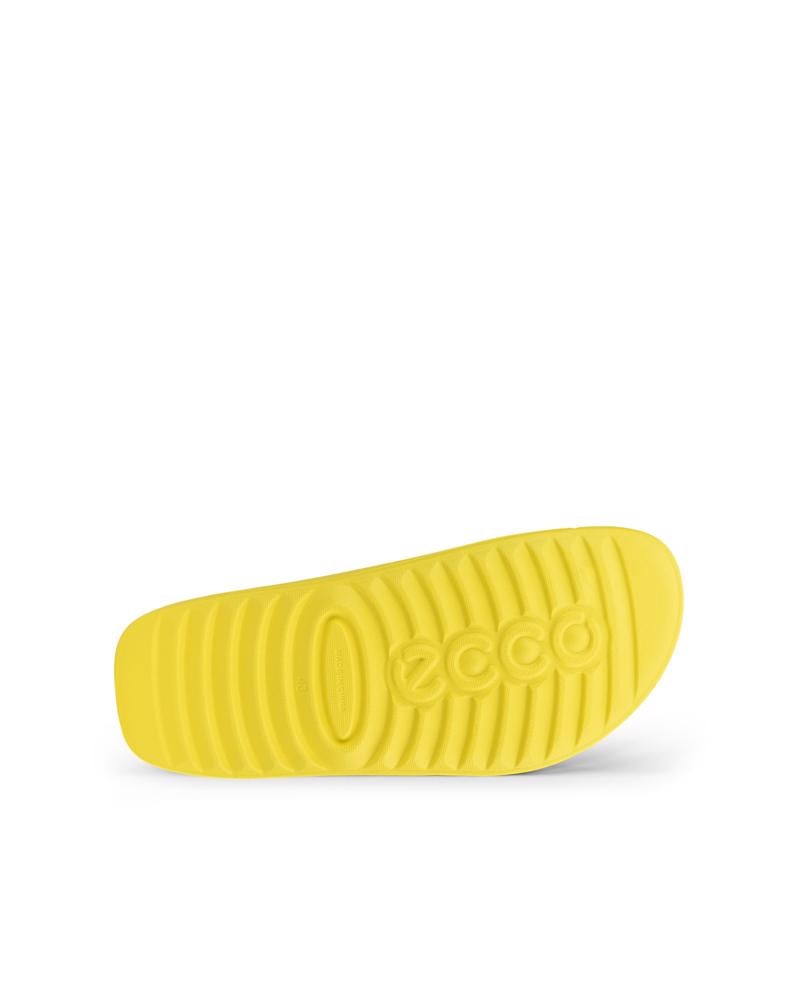 Yellow ECCO COZMO EVA 2-STRAP