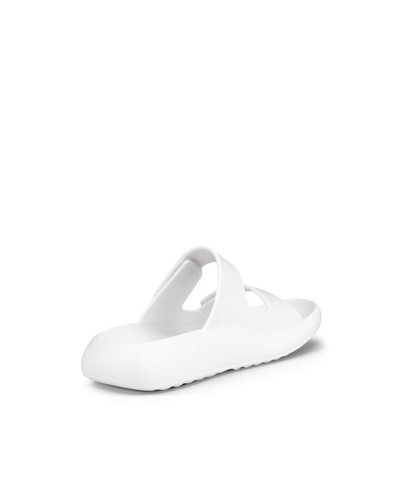 White ECCO COZMO EVA 2-STRAP
