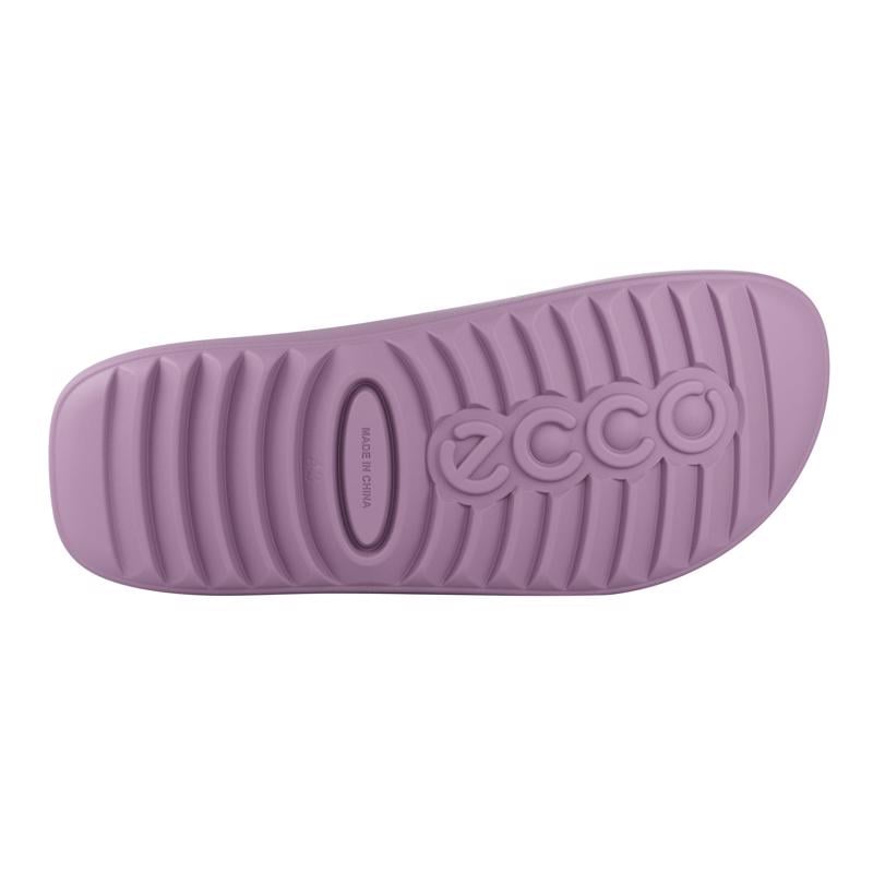 Purple ECCO COZMO EVA SHOWER SANDAL