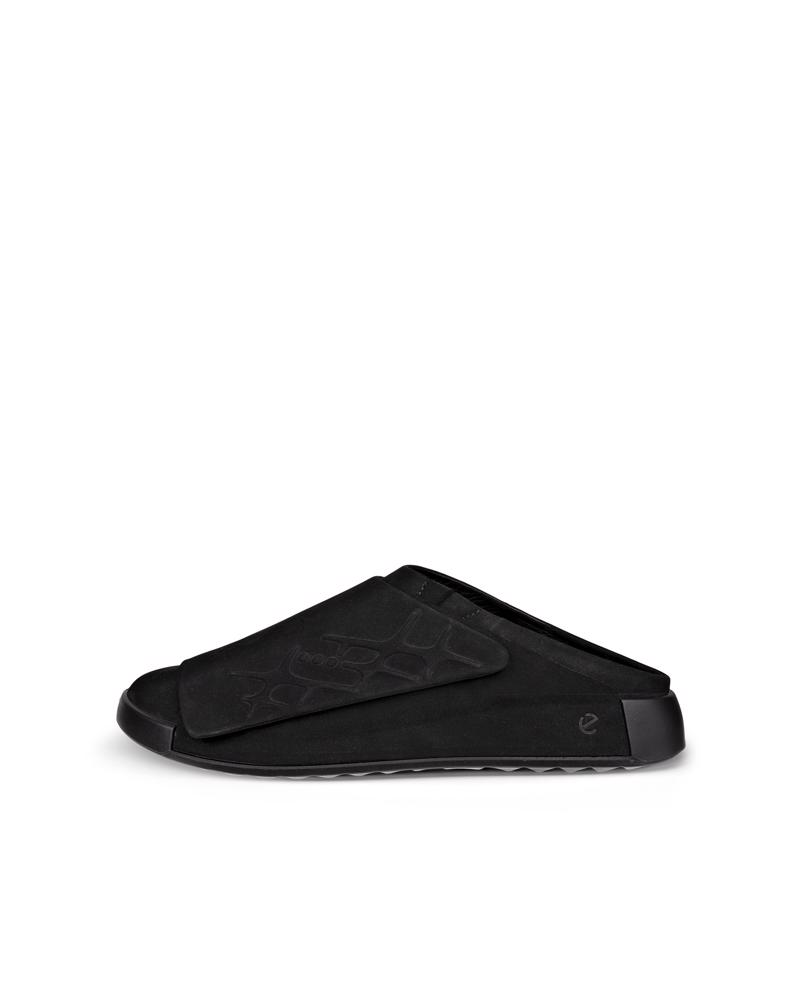 BLACK ECCO COZMO SHOE M MULE RAL7000