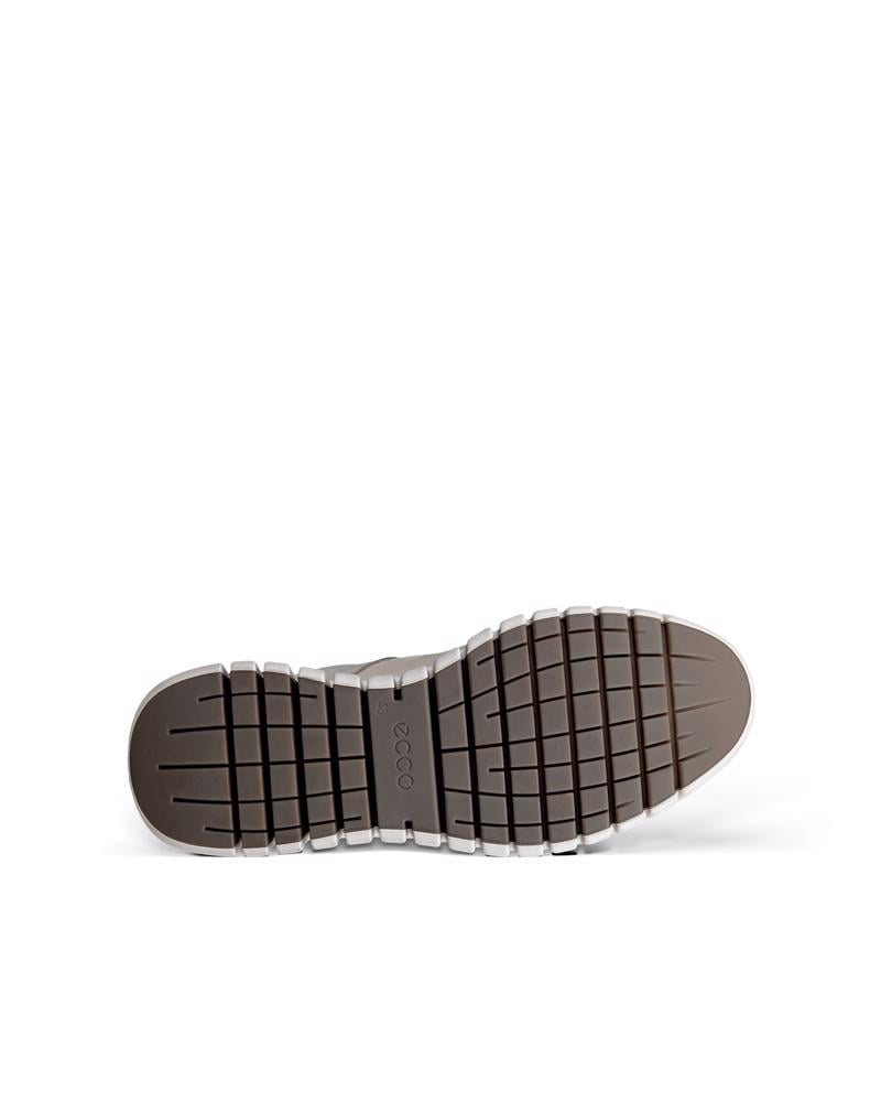 Beige ECCO GRUUV M SNEAKER LEA