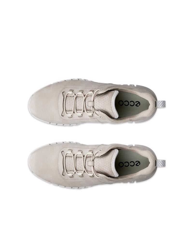 Beige ECCO GRUUV M SNEAKER LEA