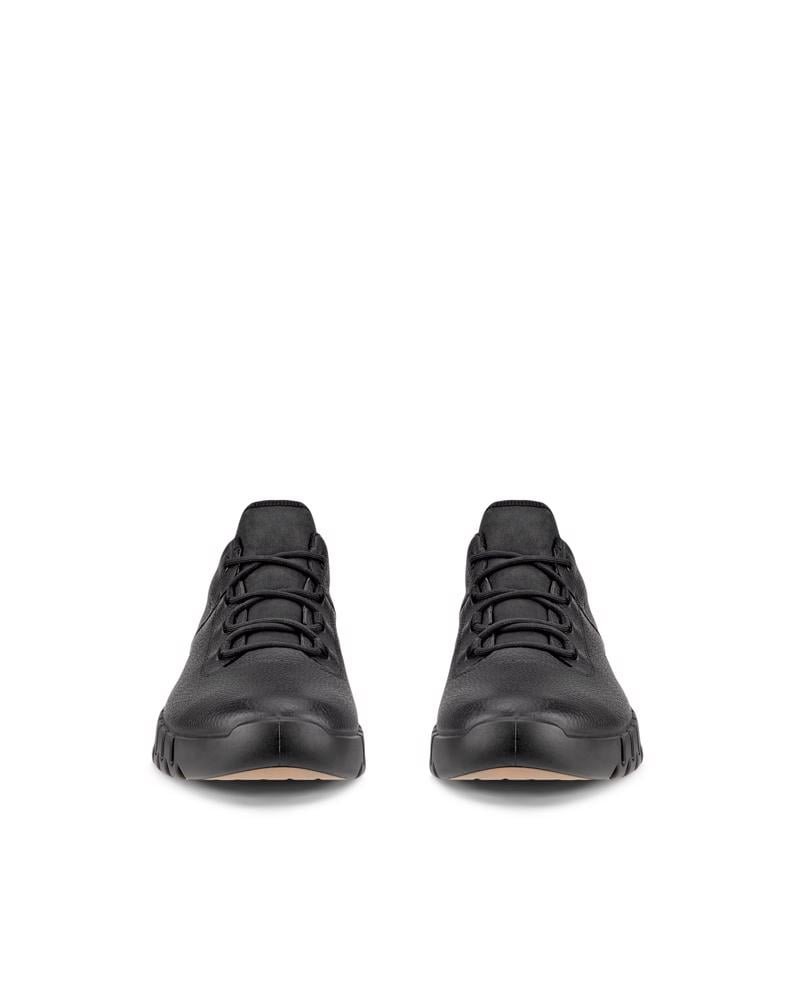 BLACK ECCO GRUUV M SNEAKER LEA GTX