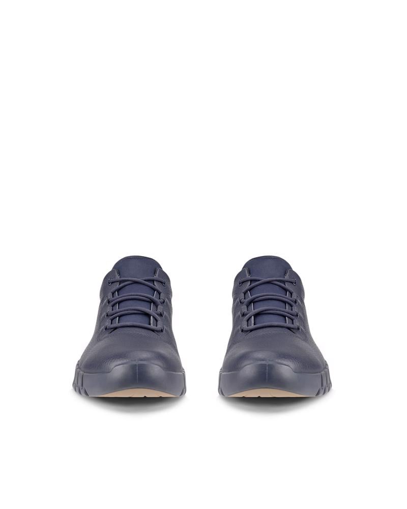 Navy ECCO GRUUV M SNEAKER LEA GTXS