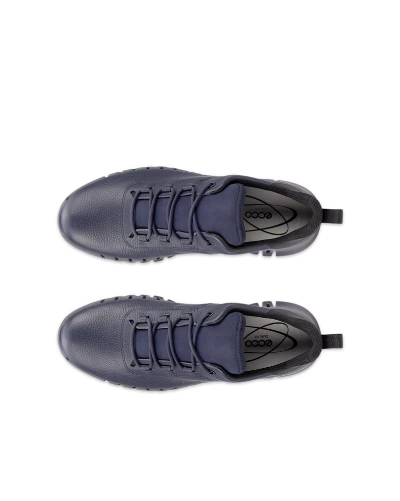 Navy ECCO GRUUV M SNEAKER LEA GTXS