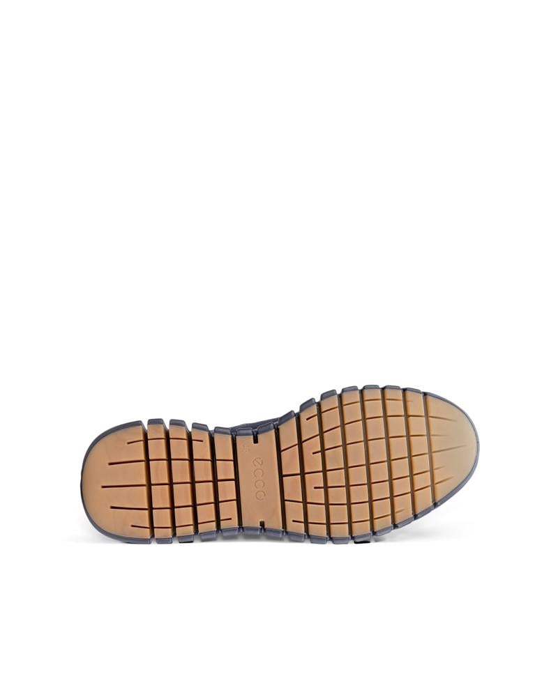 Navy ECCO GRUUV M SNEAKER LEA GTXS