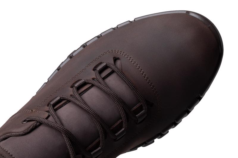 Brown ECCO GRUUV M SNEAKER LEA GTXS