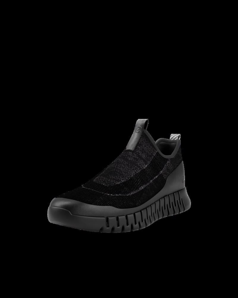 BLACK ECCO GRUUV M EASY-SLIP
