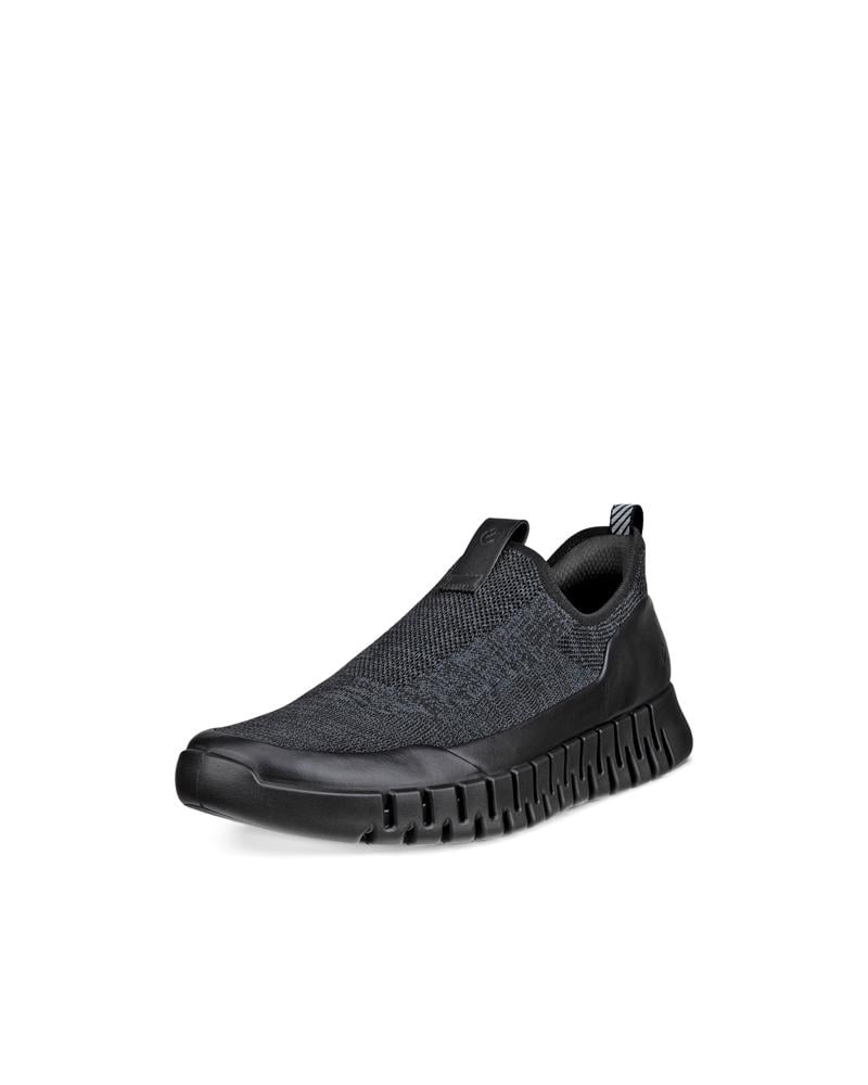 BLACK ECCO GRUUV M EASY-SLIP