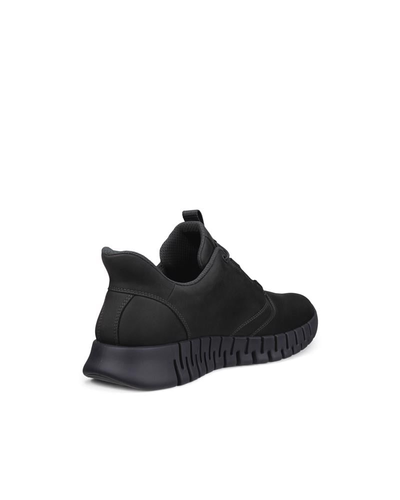 Grey ECCO GRUUV M EASY ENTRY LACE